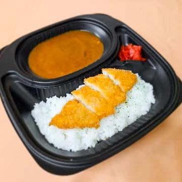 白身フライカレー