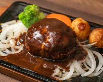 ハンバーグ 200g(ライス付き)