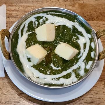 ほうれん草パニールカレー Sag Paneer Curry