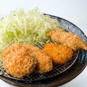 ミックスフライ定食 MIXED FRIED TEISYOKU