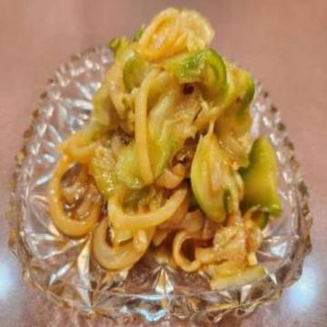 クラゲとザーサイの中華和え