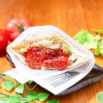 ピリ辛サルサチキンケバブサンド