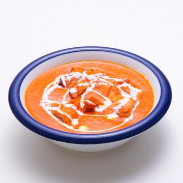 チキンバターマサラカレー CHICKEN BUTTER MASALA CURRY (ナーンORライス付き)