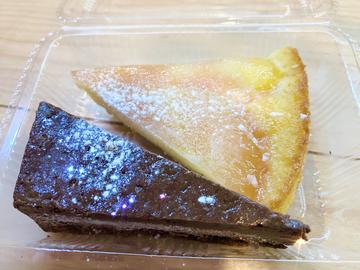 ガトーショコラとアップルタルト