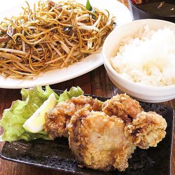 大盛とりから揚げセット