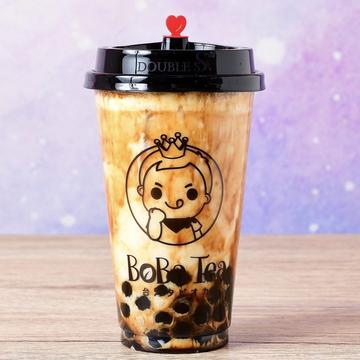 沖縄黒糖タピオカカフェラテ