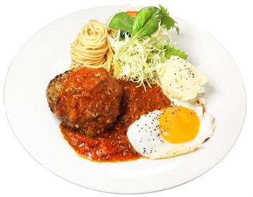 トマトスパイシーバーグ弁当
