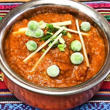 グリーンピースキーマ(Green peas keema curry)