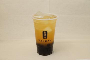 No19.ナタデココタピオカパッションジャスミンティー 椰果珍珠百香綠茶