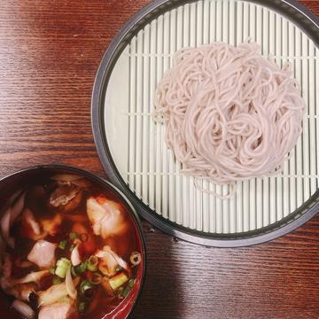 辛鶏つけ蕎麦