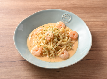 海老のクリームパスタ