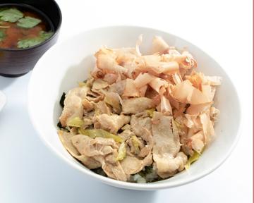 スタミナ丼 味噌汁付