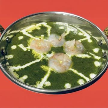 海老サグ / Saag Prawn Curry