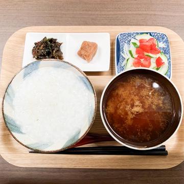 おかゆセット+アイスコーヒー