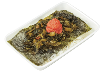 明太子&高菜のり弁