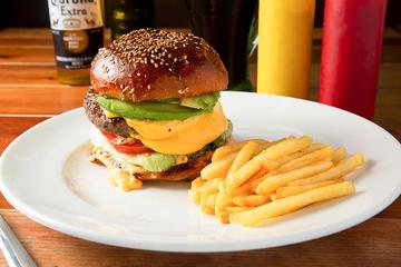 アボカドチーズバーガーセット