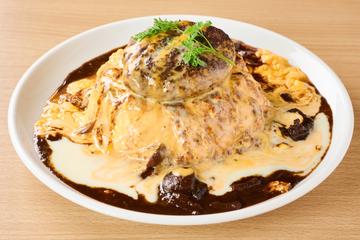 Wチーズハンバーグオム