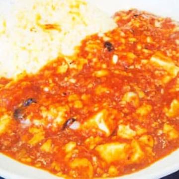 麻婆チャーハン/Mabo tofu donburi
