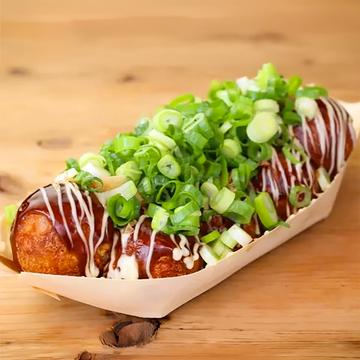 【当店人気No.2】京都産九条ねぎ たこ焼き9個入り