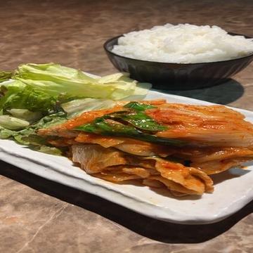 豚キムチ丼