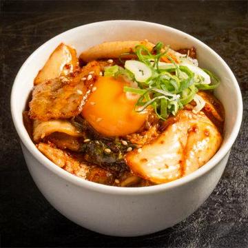 豚キムチ丼