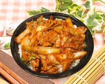豚キムチ丼