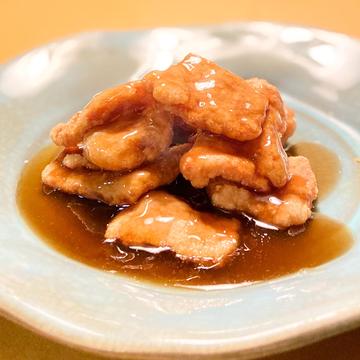 名物・黒酢の酢豚