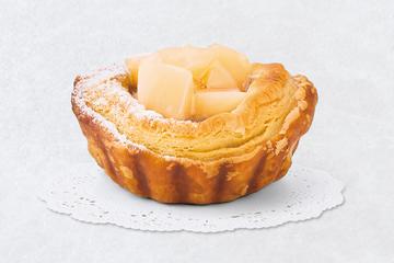 紅茶のエッグタルト 白桃