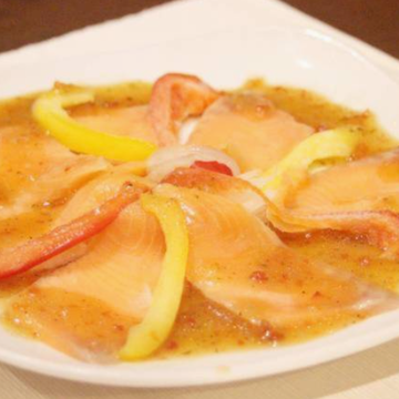 スモークサーモンサラダsmoked salmon salad