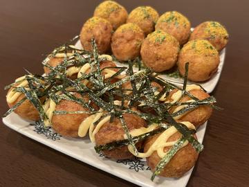 明太マヨたこ焼き8個＆カレーたこ焼き8個