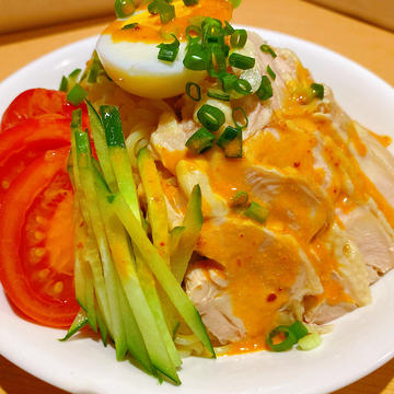 ゴマ棒棒鶏冷麺