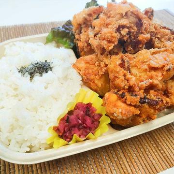 鶏の唐揚げ弁当(大盛6個入り)