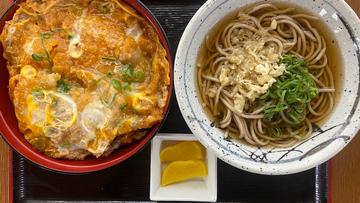 カツ丼とミニそばセット