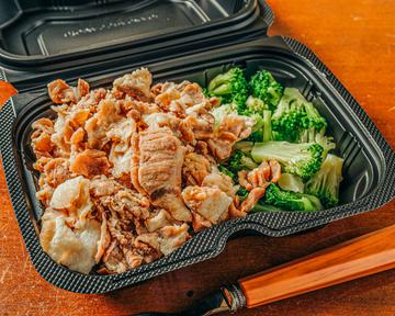 【たんぱく質43.1g】豚肉の冷しゃぶとブロッコリー(冷しゃぶ200g)