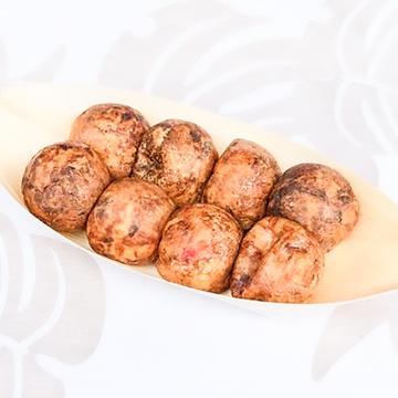 素焼き(8個) Plain Takoyaki (8 Pieces)