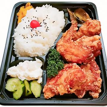 ジョーの定番にんにく醤油味からあげ弁当(大盛り)