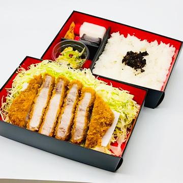 折詰京丹波高原豚リブロースかつ〈180g〉折詰ご飯付き
