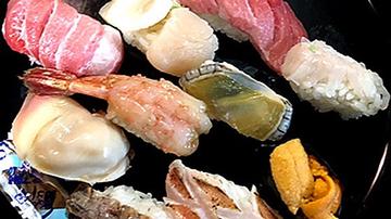 親方おまかせにぎり(旬のネタ10巻)、