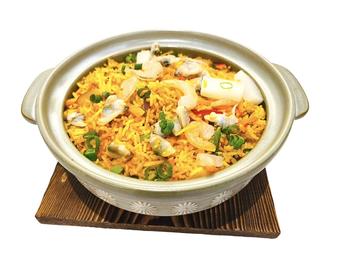 Seefood biryani シーフード ビリヤニ