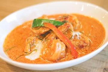  海老のレッドカレー炒め Red Curry Shrimp Stir-Fry