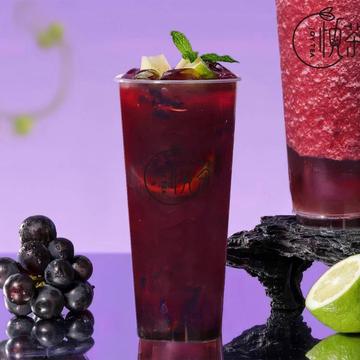 巨峰レモンティー Grape lemon tea 葡萄冰茶