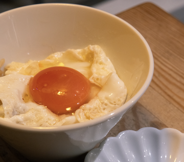 カドヤごま油が素材の味を引き立てる 韓国風TKG ケランパブ