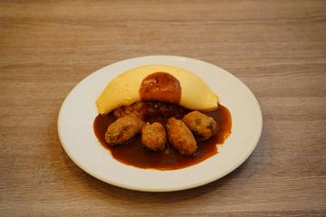 オムライス・カキフライ