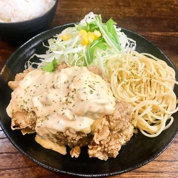 タルタルからあげ定食