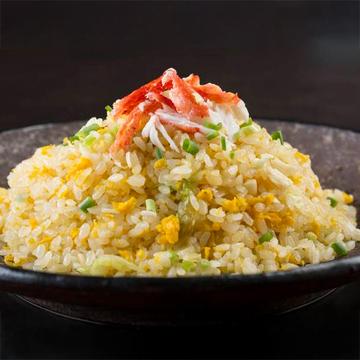 カニレタスチャーハン