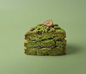 カットケーキ 抹茶金時