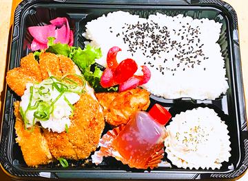 チキンカツの和風おろしぽん酢がけ弁当