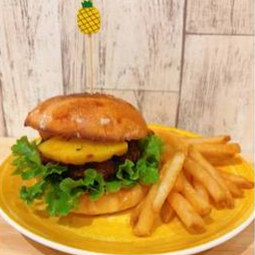 パイナップルバーガー ※ポテト付