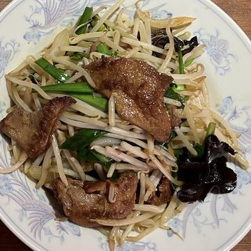 レバニラ炒め定食