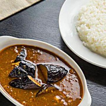 茄子と挽肉のカレー